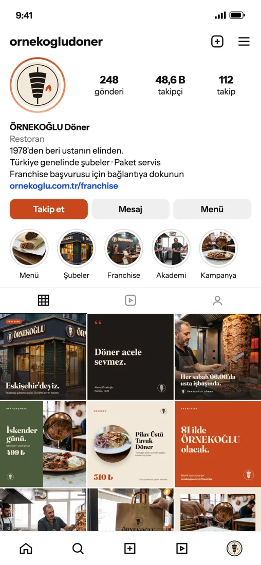 Profil sayfası
